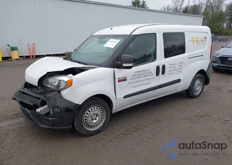 2018 Ram Promaster City Wagon из США, поврежденный, VIN ZFBERFAB3J6L48150